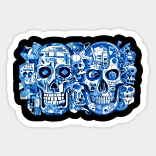 The Blue Enigma Sticker